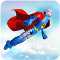 英雄机器人变形车(Flying Superman Robot Transform)