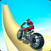 大坡道摩托车2021(Superhero Bike Stunt 2021 Mega R)